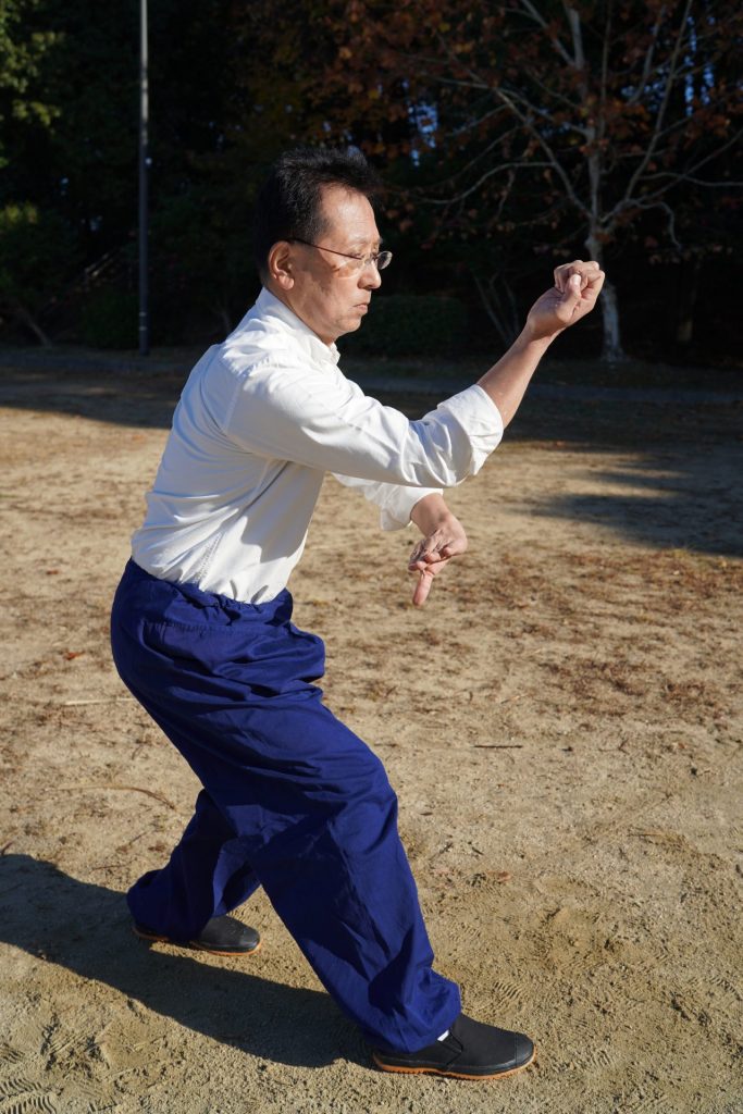 形意拳　五行拳　鑽拳①